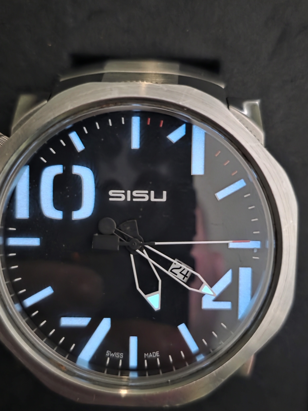 SISU Bravado Q3 55mm Sapphire Swiss Made Early Limited A041/150